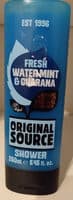 fresh water mint and guarana