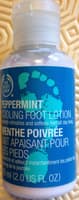 Menthe poivrée lait apaisant pour les pieds