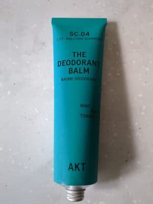 The deodorant balm. Halcyon summers