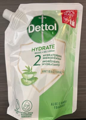 Dettol Hydrating Wasgel Aloë Vera Navulling 500 ml