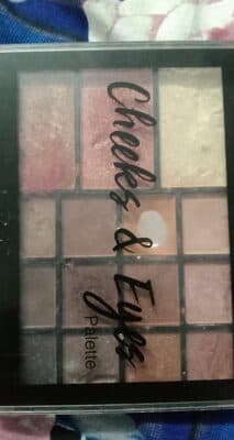 Cheeks and eyes palette