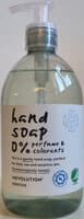 hand soap 0% perfume & colorants