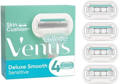 Venus Barberblad Smooth Sensitive 4 Gillette