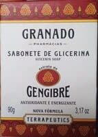 Sabonete de Glicerina Extrato de Gengibre