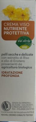 Crema viso nutriente protettiva