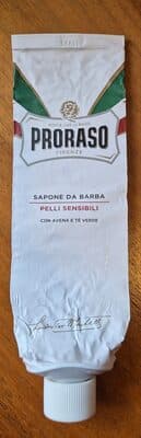 Shaving soap for sensitive skin