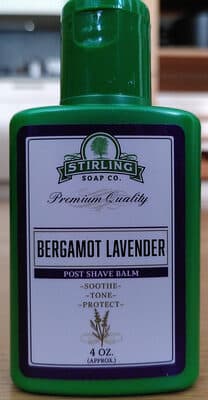 Bergamot Lavender Post Shave Balm