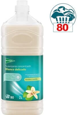 Suavizante concentrado blanco delicado, sándalo y vainilla