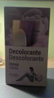 Crema decolorante rostro y cuerpo piel sensible