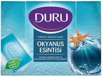 Duru Fresh Sensations Okyanus Esintisi Duş Sabunu 150 gr x 4