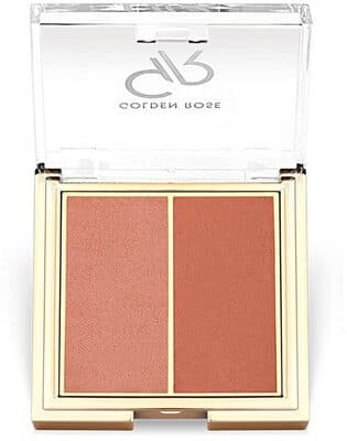 Golden Rose Iconic Blush Duo No: 02 Peachy Coral