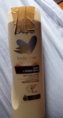 Dove body lotion
