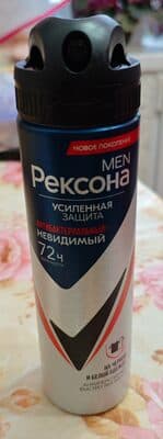 Антиперспирант аэрозоль Рексона Men Антибактериальный и невидимый на чёрной и белой одежде