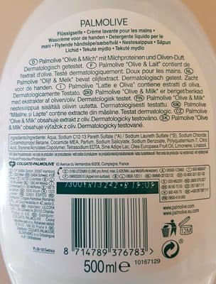 Palmolive Naturals Melk & Olijf Handzeep
