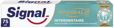 Dentifrice Integral 8 Interdentaire Effet Prébiotique