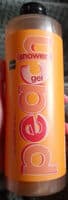 Peach shower gel
