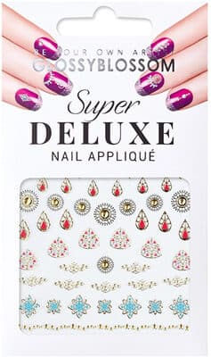 Glossy Blossom Jewel Box Ancient Secret Tırnak Sticker 45234