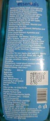 Essentials Body Wash