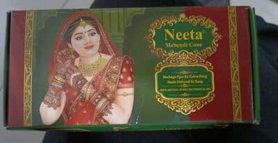 Neeta Mehendi Cone