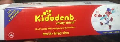 Kidodent cavity shield toothpaste