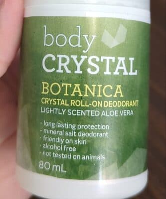 Botanica Crystal roll on deodorant
