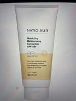Quick dry moisturing sunscreen spf50+