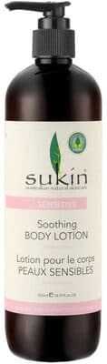 Sensitive soothing body lotion