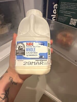 Milk full fat