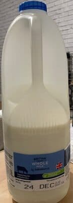 Whole 3.7% Fat Milk