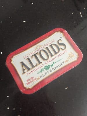 ALTOIDS Curiously Strong Mints Peppermint