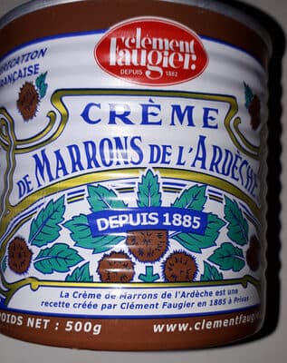 Crème de marrons de l'Ardèche