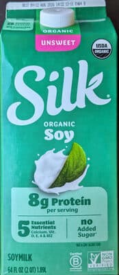 Organic Unsweetened Soymilk