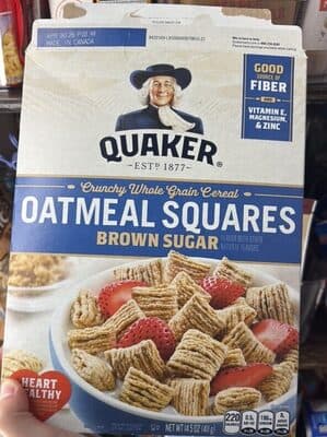 Oatmeal Squares Brown Sugar