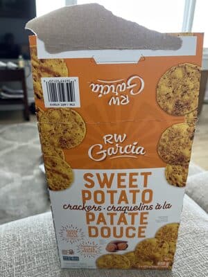 Craquelins de patate douce