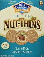 NUT THINS PECAN RICE CRACKER SNACKS WITH PECANS