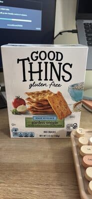garden veggie rice snacks