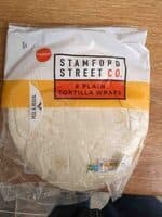 Plain Tortilla Wraps