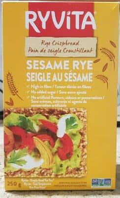 RYVITA Sesame Rye Rye Crispbread
