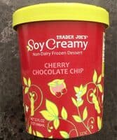 Soy creamy non-dairy frozen dessert