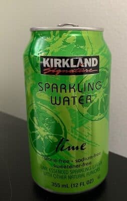 Lime Sparkling Water