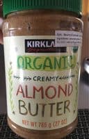 Organic Creamy Almond Butter