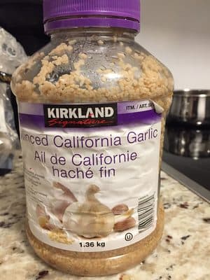 Minced California Garlic