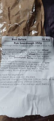 Taste the Difference Rye Sourdough