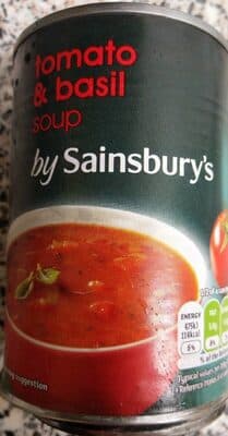 Tomato & basil soup