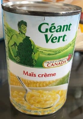 Cream Style Corn