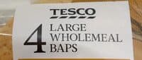 Wholemeal baps