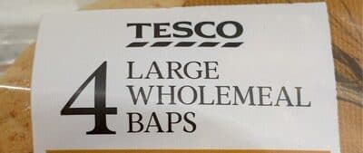 Wholemeal baps