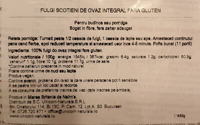 Scottish Porridge Oats