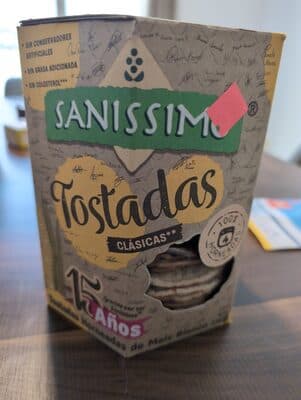 Tostadas horneadas de maiz
