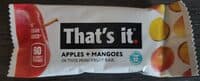 APLES + MANGOES MINI FRUIT BAR